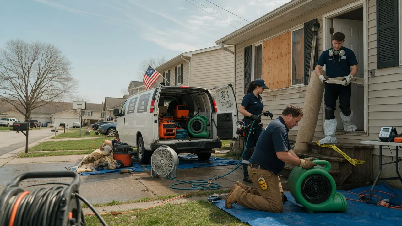 Water Damage Restoration in Cookstown, NJ near me